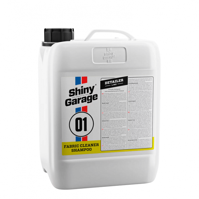 SHINY GARAGE Fabric Cleaner Shampoo - 5L