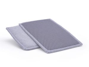 THE COLLECTION Mesh Pad 2-Pack Ice Grey - 15x10cm