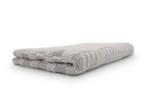 THE COLLECTION Striped 2.0 950GSM Light Grey - 50x80cm